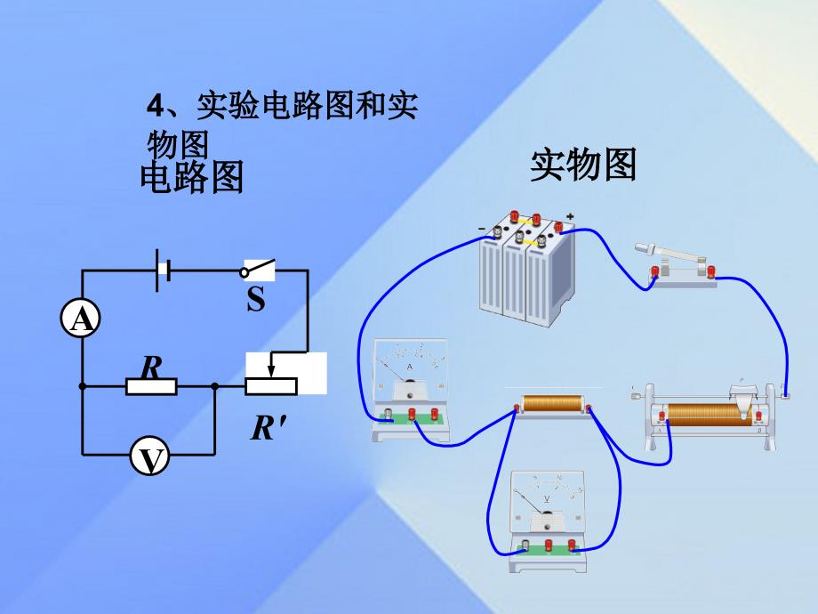 九年级物理上册 15 探究电路 第3节“伏安法”测电阻课件 （新版）沪科版_第4页
