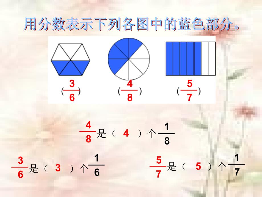 分数的简单计算课件（人教课标版三年级上册数学课件）_第2页