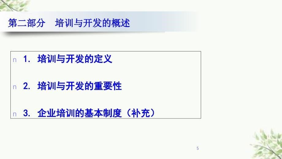 培训与开发人力资源管理师三级课件_第5页