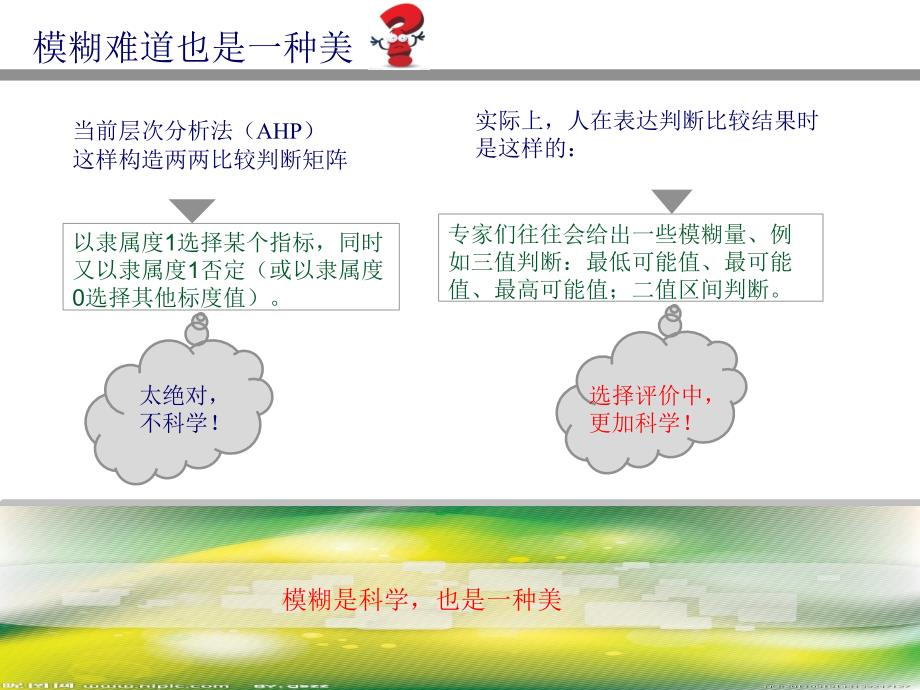 模糊层次分析法.1j讲的非常好PPT优秀课件_第2页