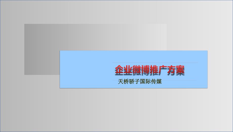 国道黄金企业微博推广方案_第1页