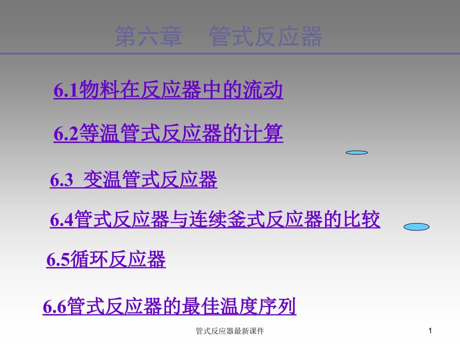 管式反应器最新课件_第1页