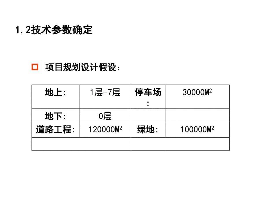 物流园产业园项目经济测算报告_第5页