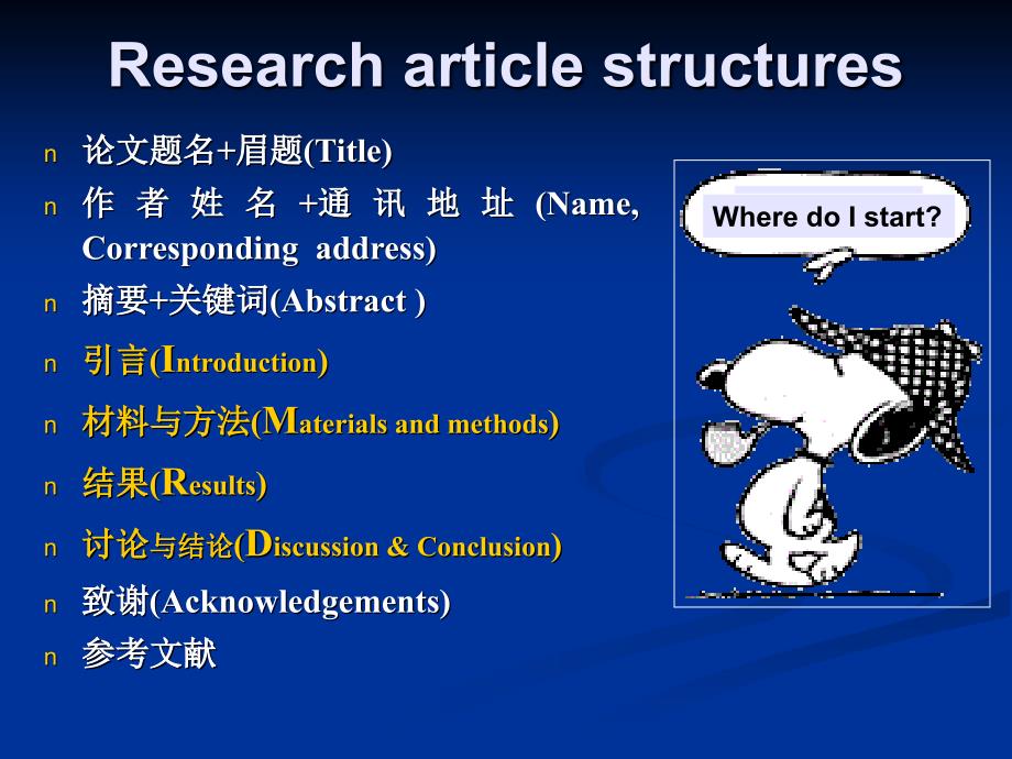 专业语-论文的框架结构课件_第4页