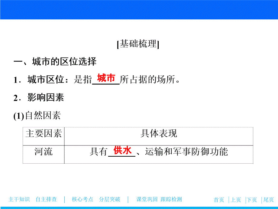 一轮优化探究地理鲁教版课件：第二部分第六单元第二讲城市区位与城市体系_第4页