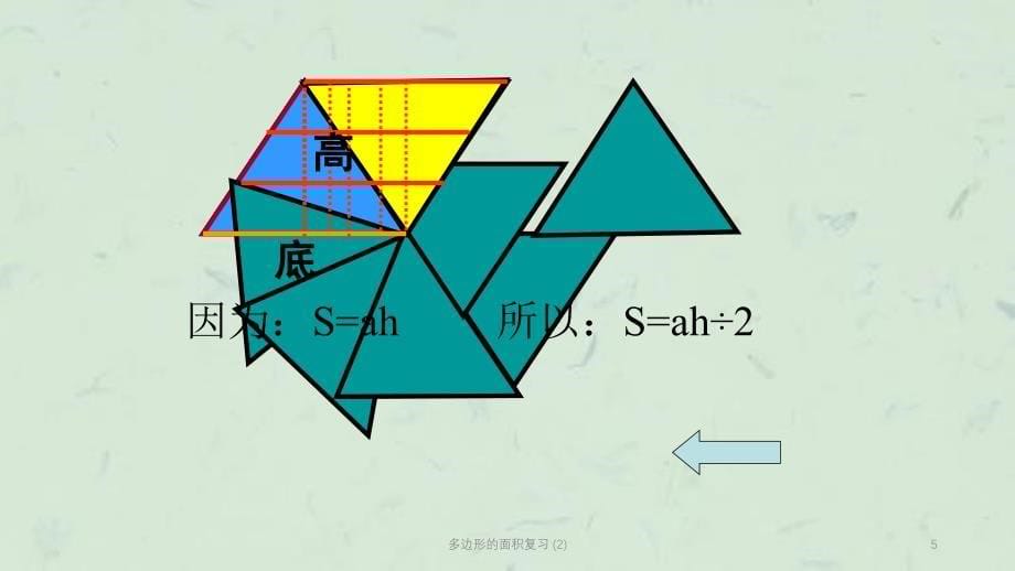 多边形的面积复习2课件_第5页