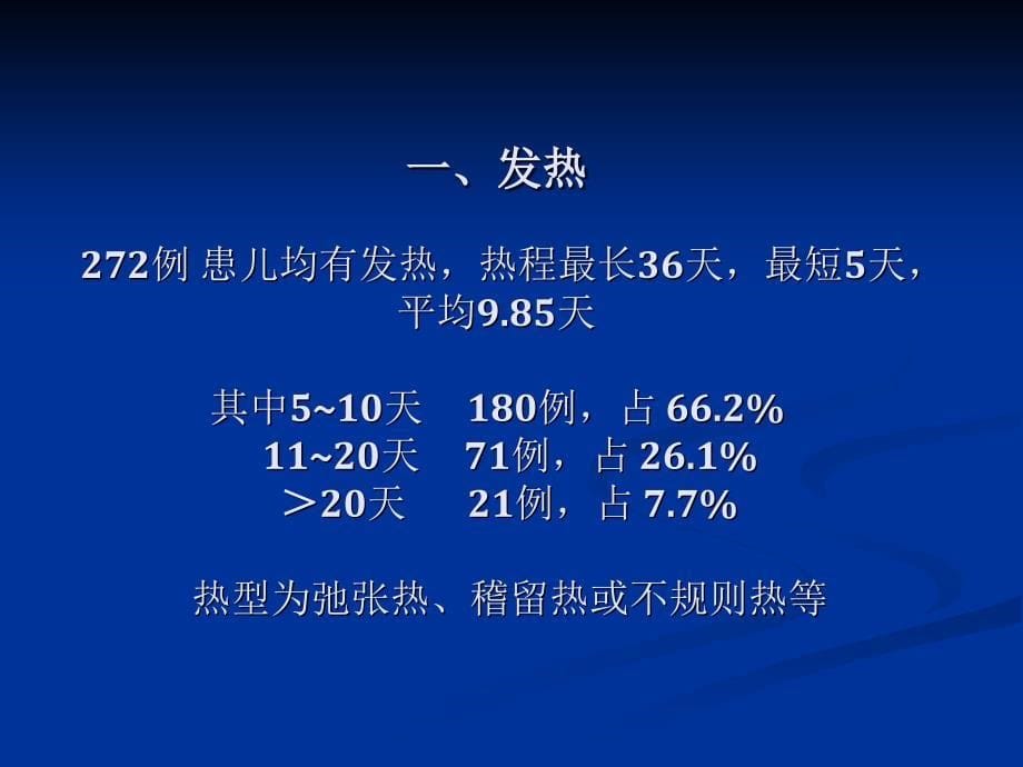 川崎病272例临床分析_第5页