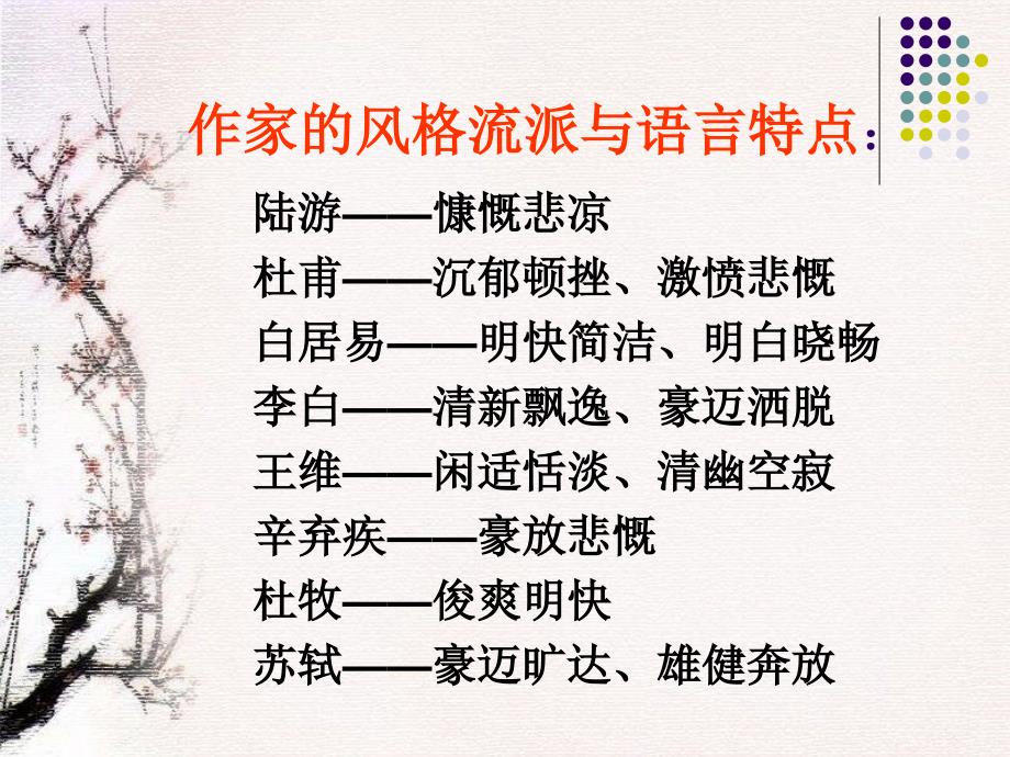 2015诗歌鉴赏(诗歌的语言风格)_第4页