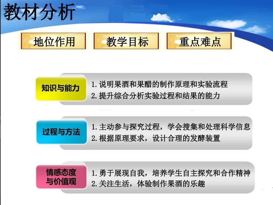 果酒和果醋的制作说课课件.ppt_第5页