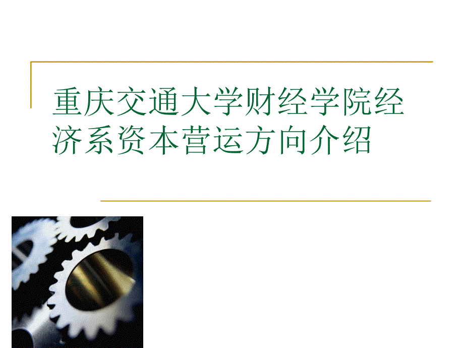 资本经营方向介绍课件_第2页