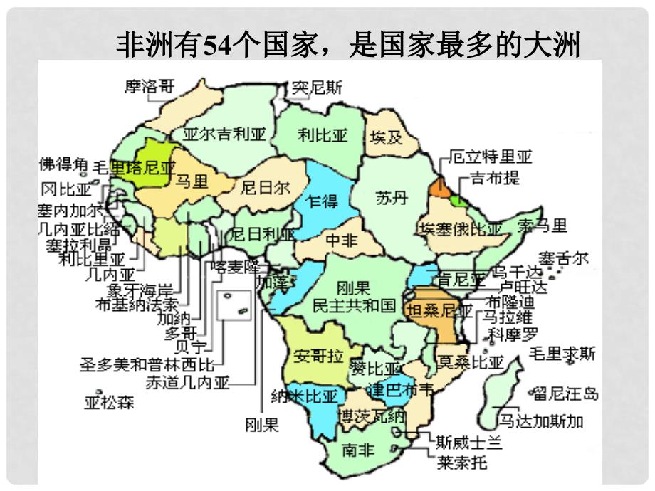 福建省福鼎二中七年级地理下册 1.2 非洲课件 湘教版_第4页