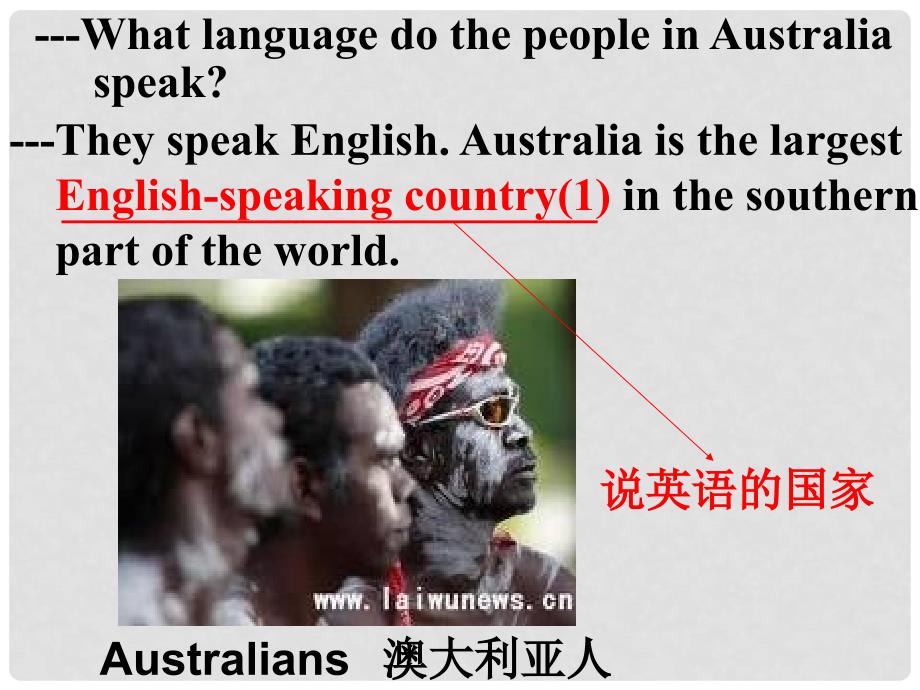 九年级英语上册 Module 7 AustraliaUnit 1 I’m looking for the photos that you took in Australia课件 外研版_第4页