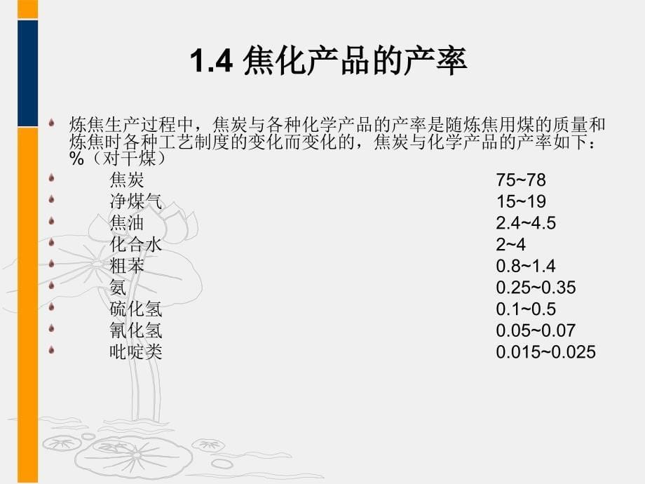 煤气净化工艺与技术煤焦化技术培训课件_第5页