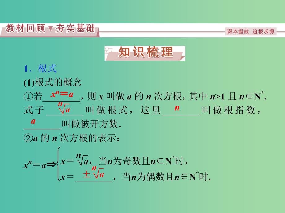 高考数学一轮复习第2章基本初等函数导数及其应用第6讲指数与指数函数课件文北师大版.ppt_第2页