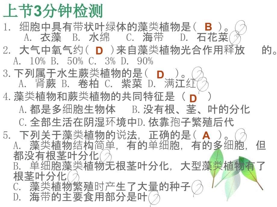 七年级上册绿色植物的主要类群(.ppt_第5页