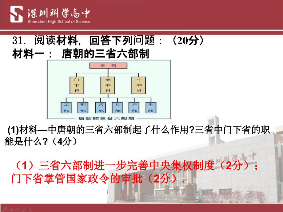 高一历史期中考试讲解.ppt_第3页