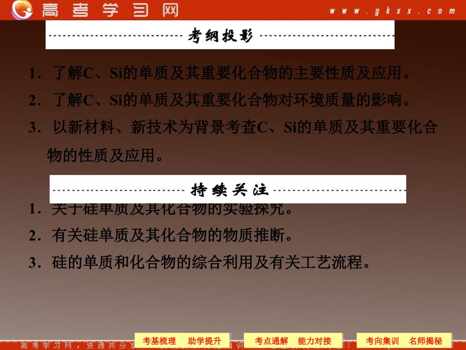 高三化学一轮复习第4章非金属及其化合物第一讲无机非金属材料的主角硅课件_第2页