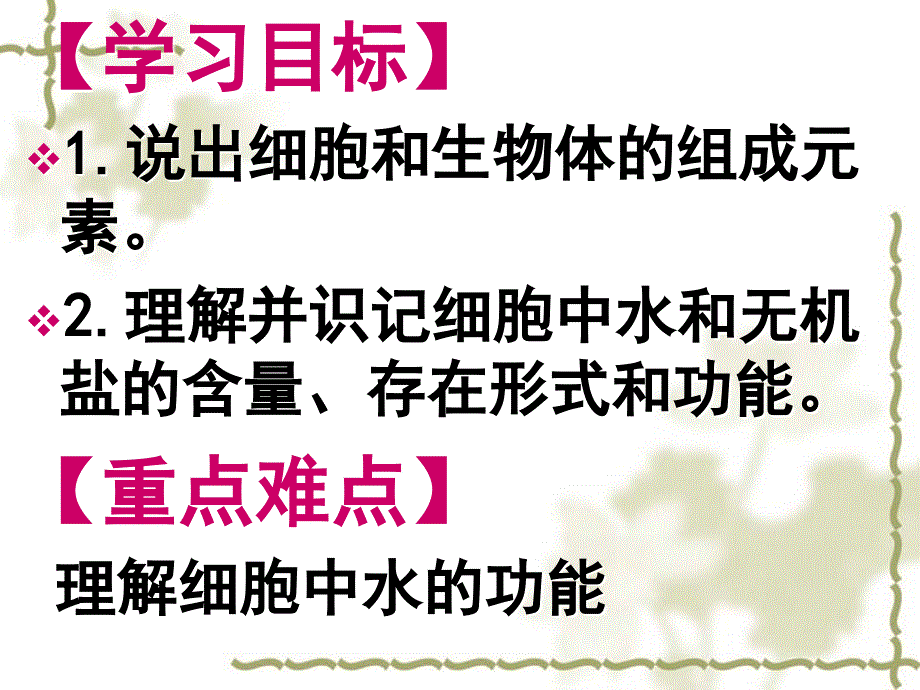 细胞中的原子及分子课件_第4页