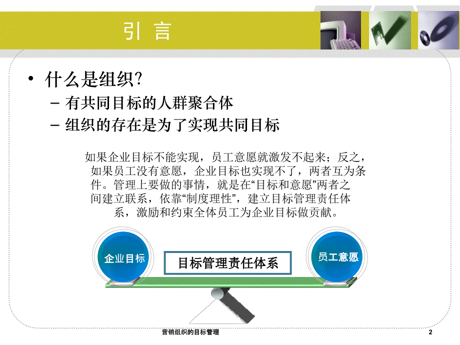 营销组织的目标管理课件_第2页