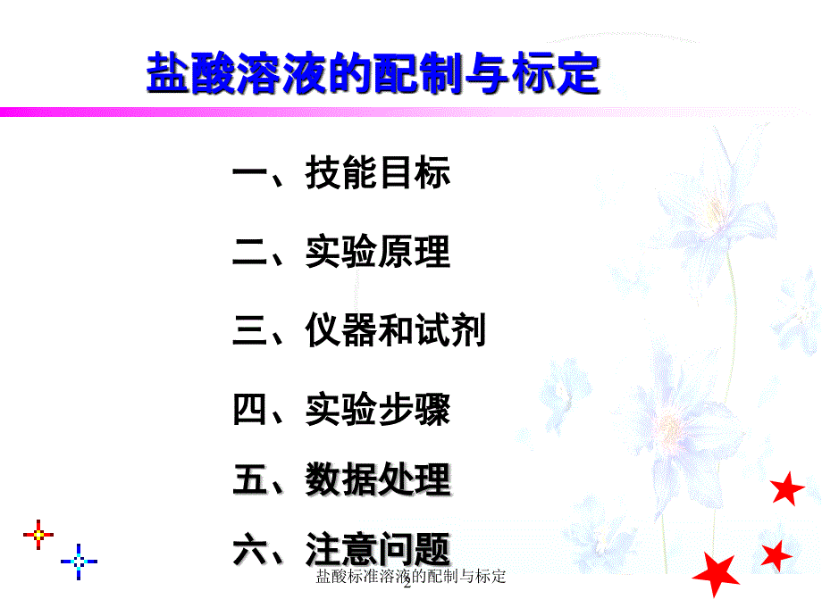 盐酸标准溶液的配制与标定课件_第2页