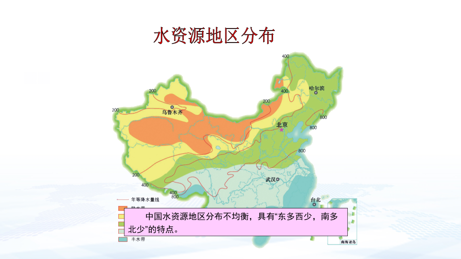 专题21 中国的自然资源：水资源和海洋资源-百年名校2020届中考地理总复习课件_第5页