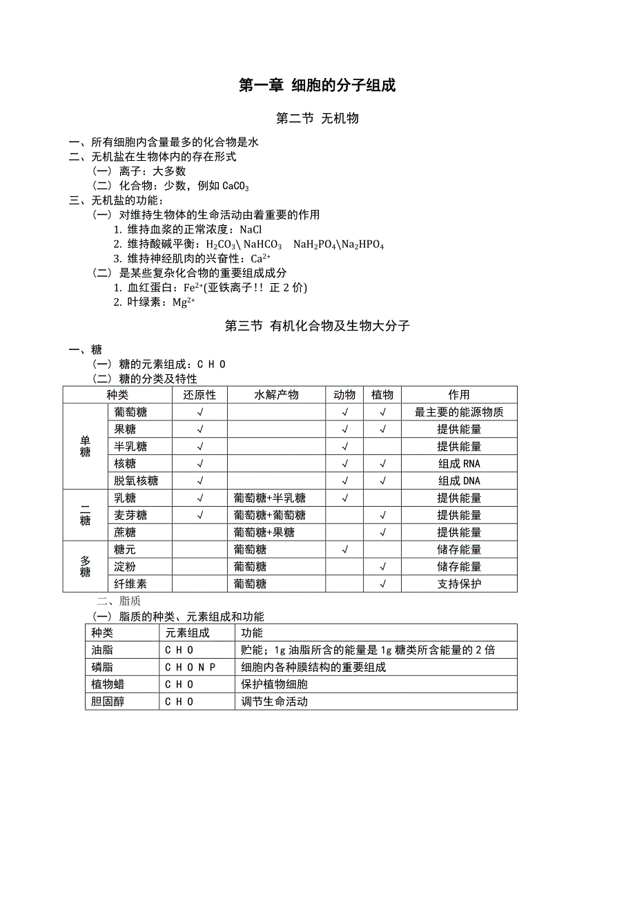 浙科版-生物-知识点总复习-高考-精华中的精华_第1页