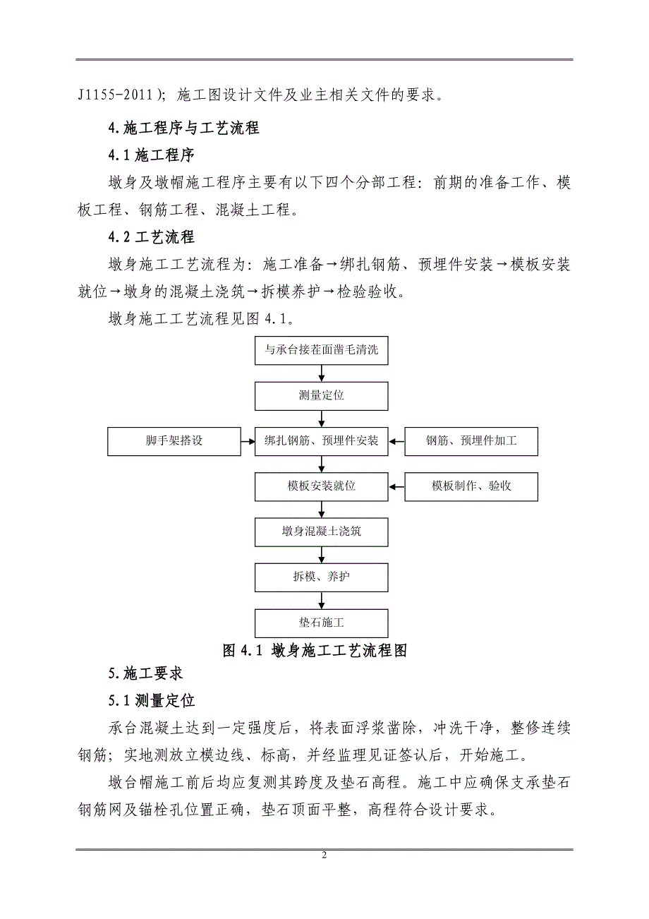 2022年桥梁墩台施工作业指导书_第2页