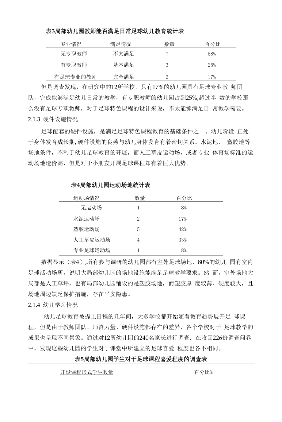 河南省周口市太康县农村小学体育课程开展状况调查分析与研究_第4页