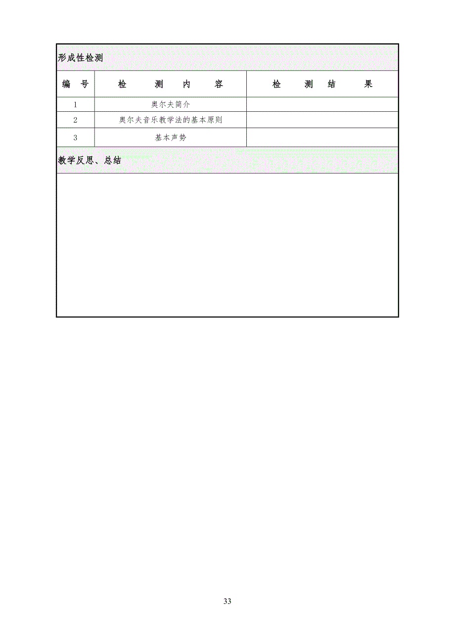 奥尔夫音乐教学法下学期教学教案_第3页