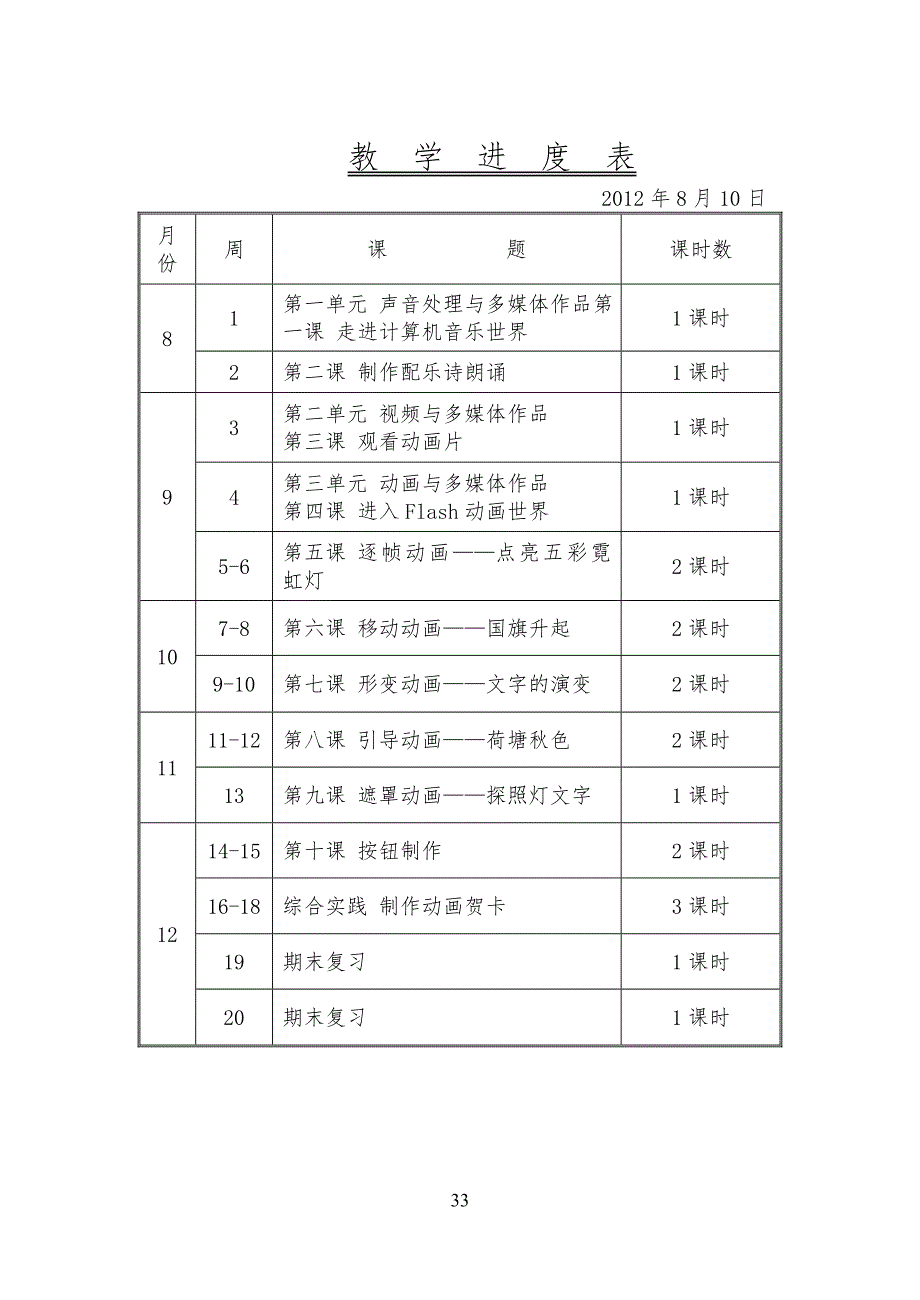 八年级初二上信息技术Flash教案_第3页