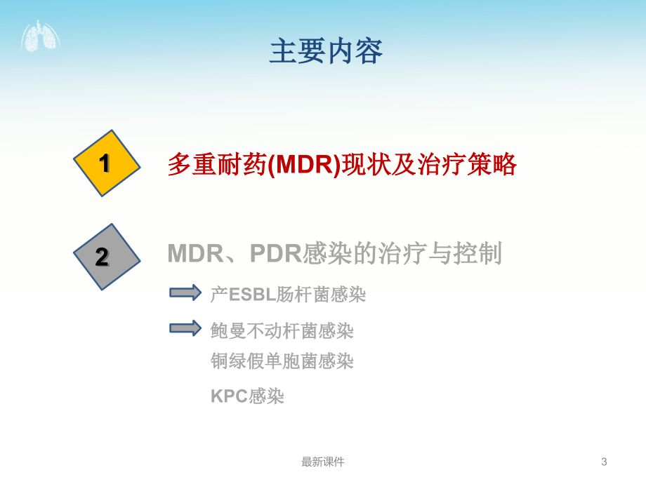 MDR时代院内感染的诊疗思路最新_第3页