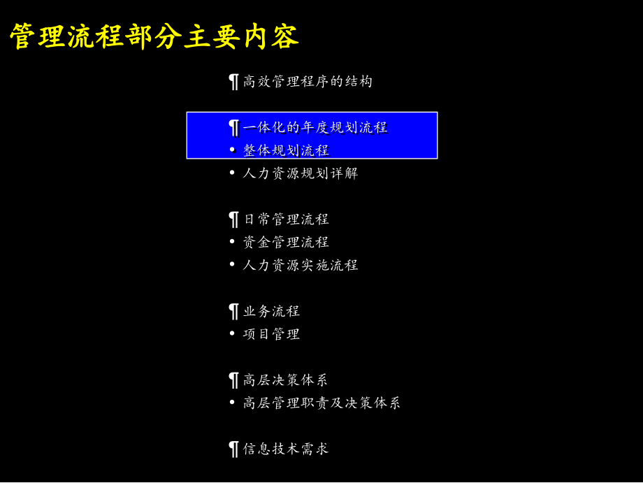 某集团管理流程(powerpoint 48页)_第4页