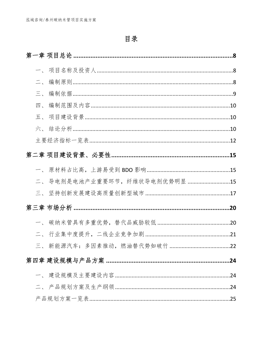 泰州碳纳米管项目实施方案（范文）_第2页