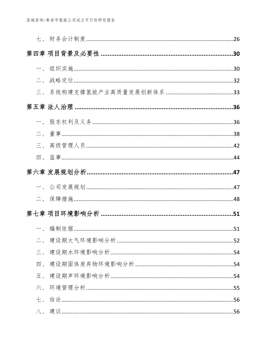 泰安市氢能公司成立可行性研究报告【范文参考】_第3页