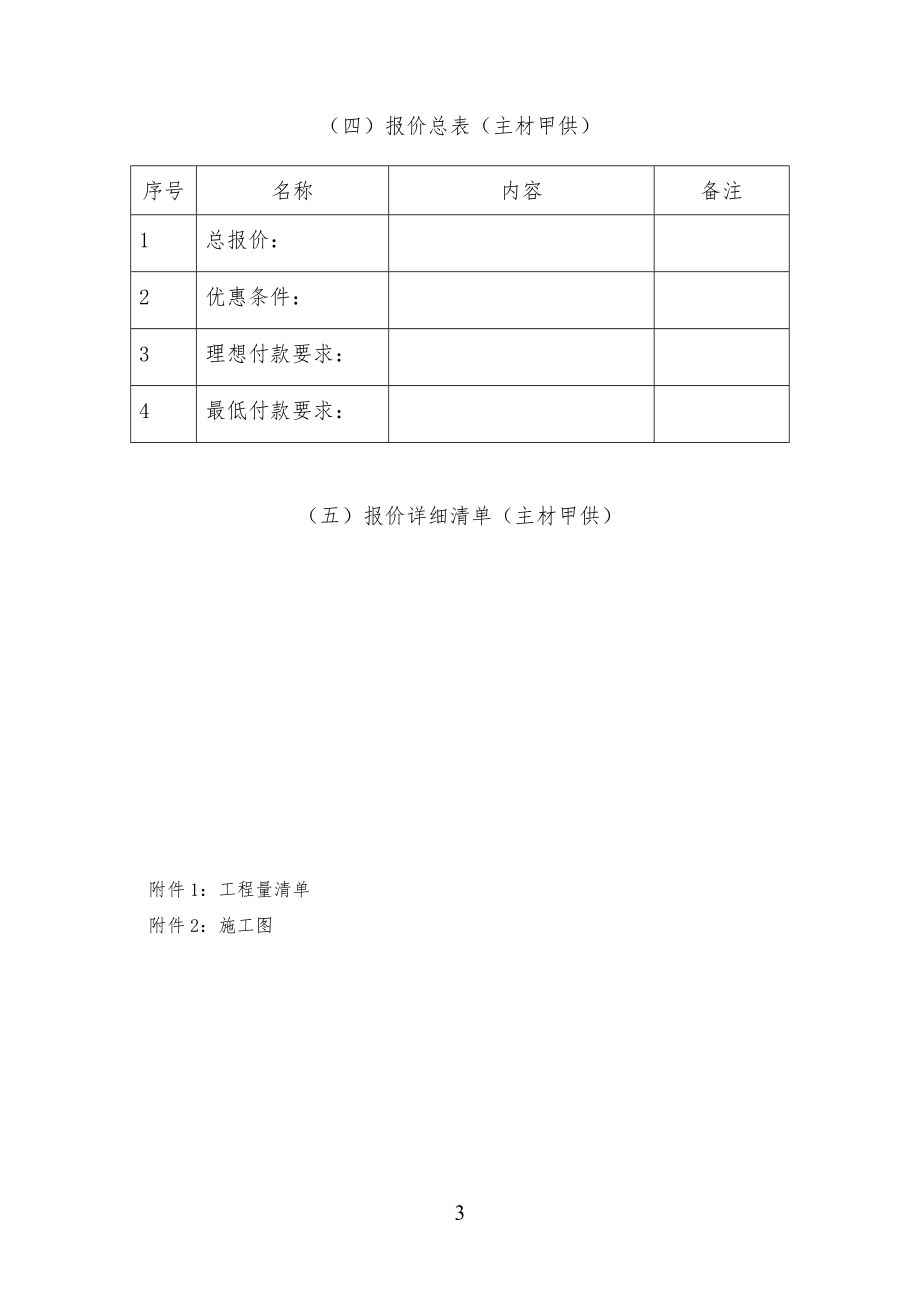 公司企业询价邀请函_第3页