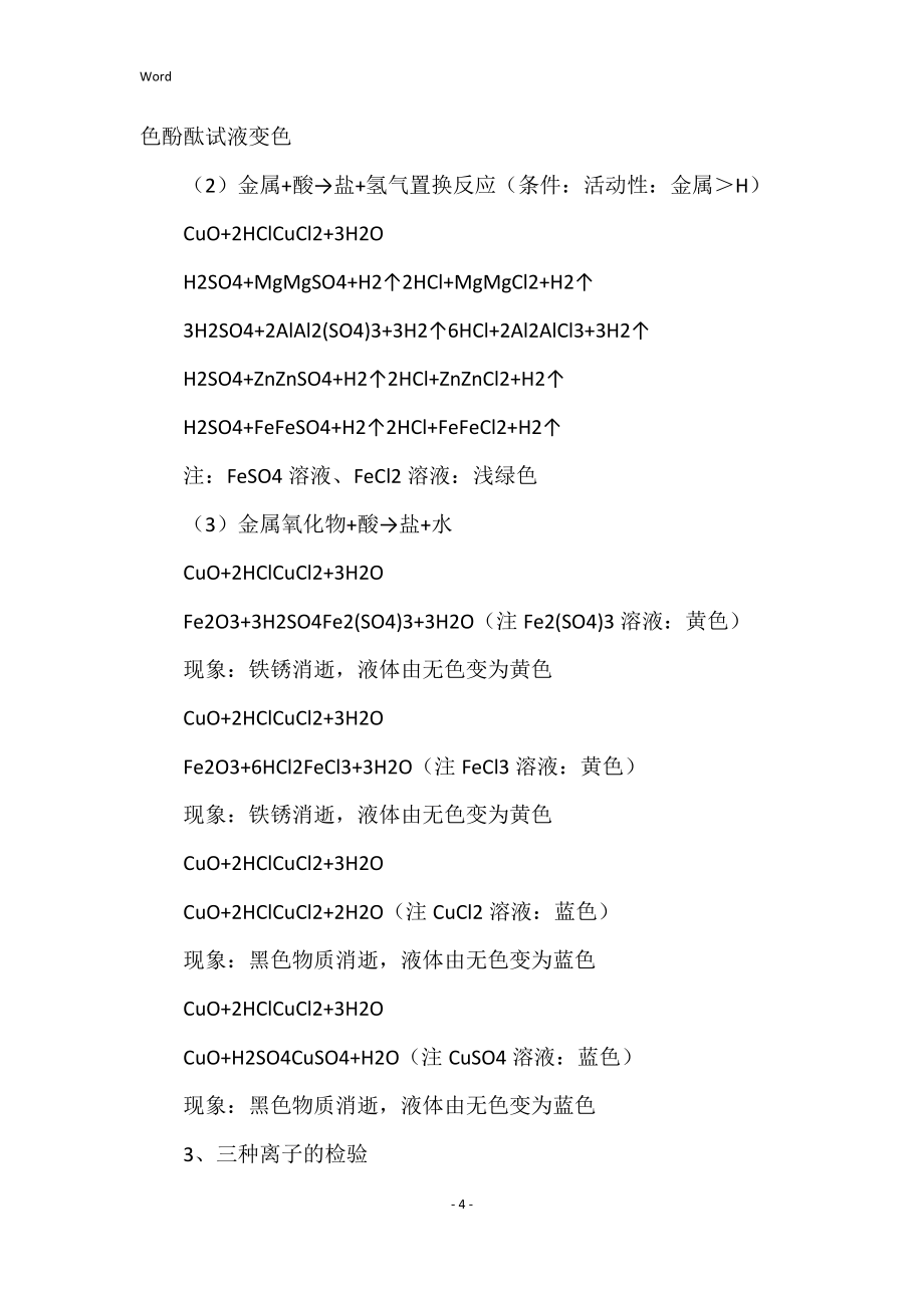 2022年度初三下册化学知识点总结苏科版_第4页