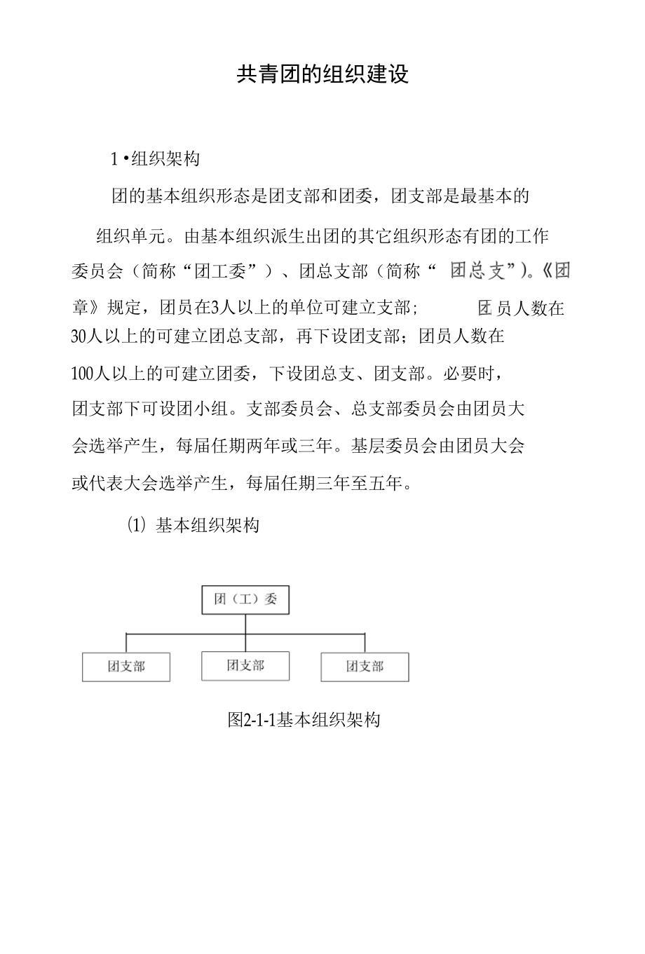 共青团的组织建设_第1页