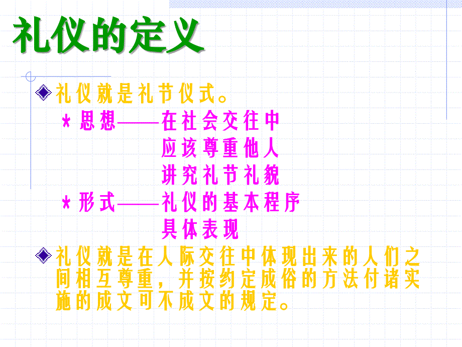 礼仪与服务讲义课件(powerpoint 29页)_第3页