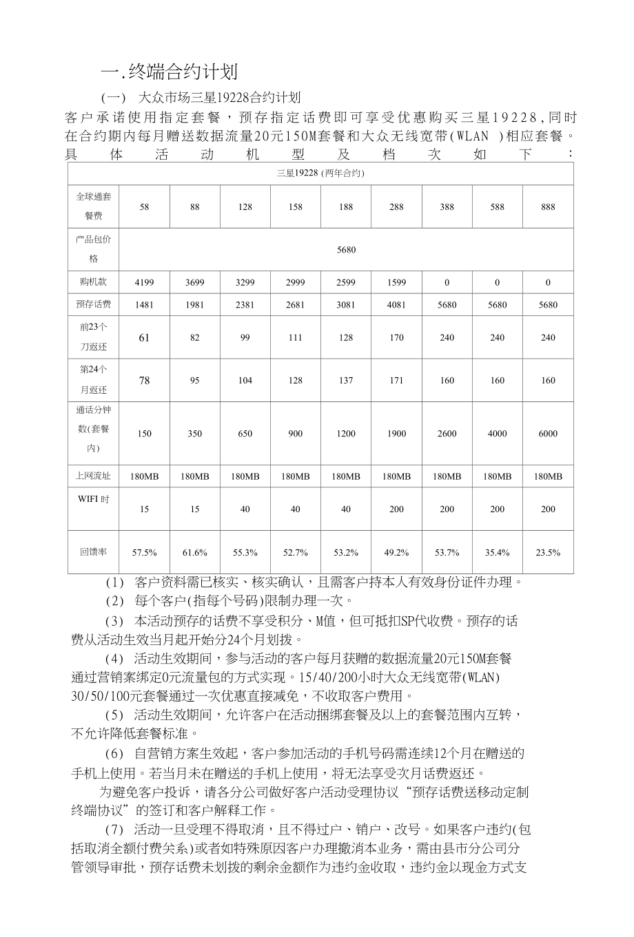 4相关营销政策(简化版)_第1页