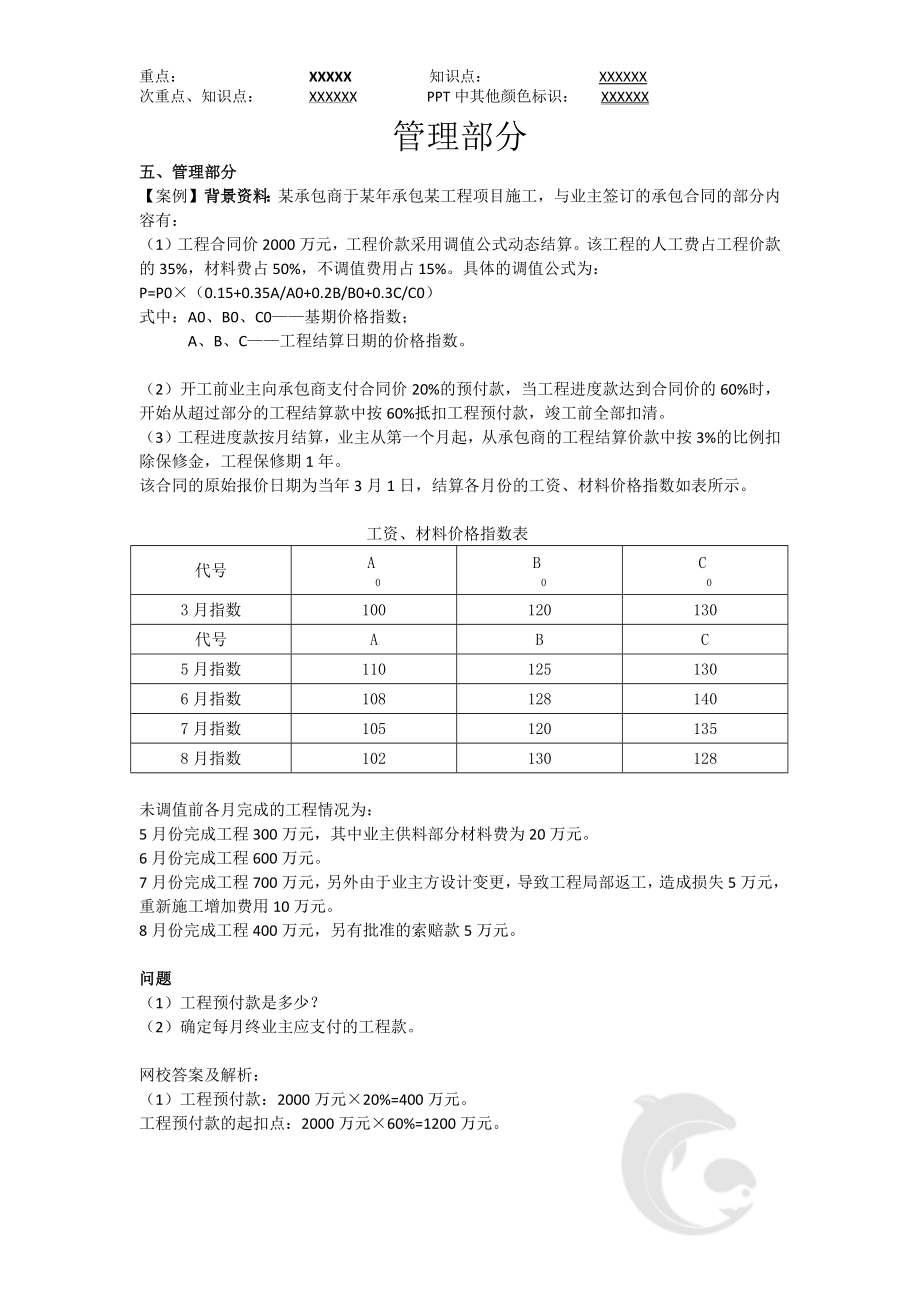 2022二级建造师-公路案例专项班-管理部分_第1页