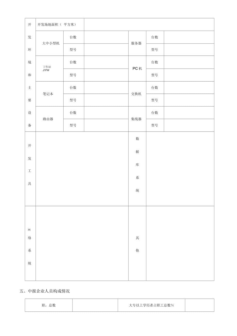 软件企业年审表_第5页