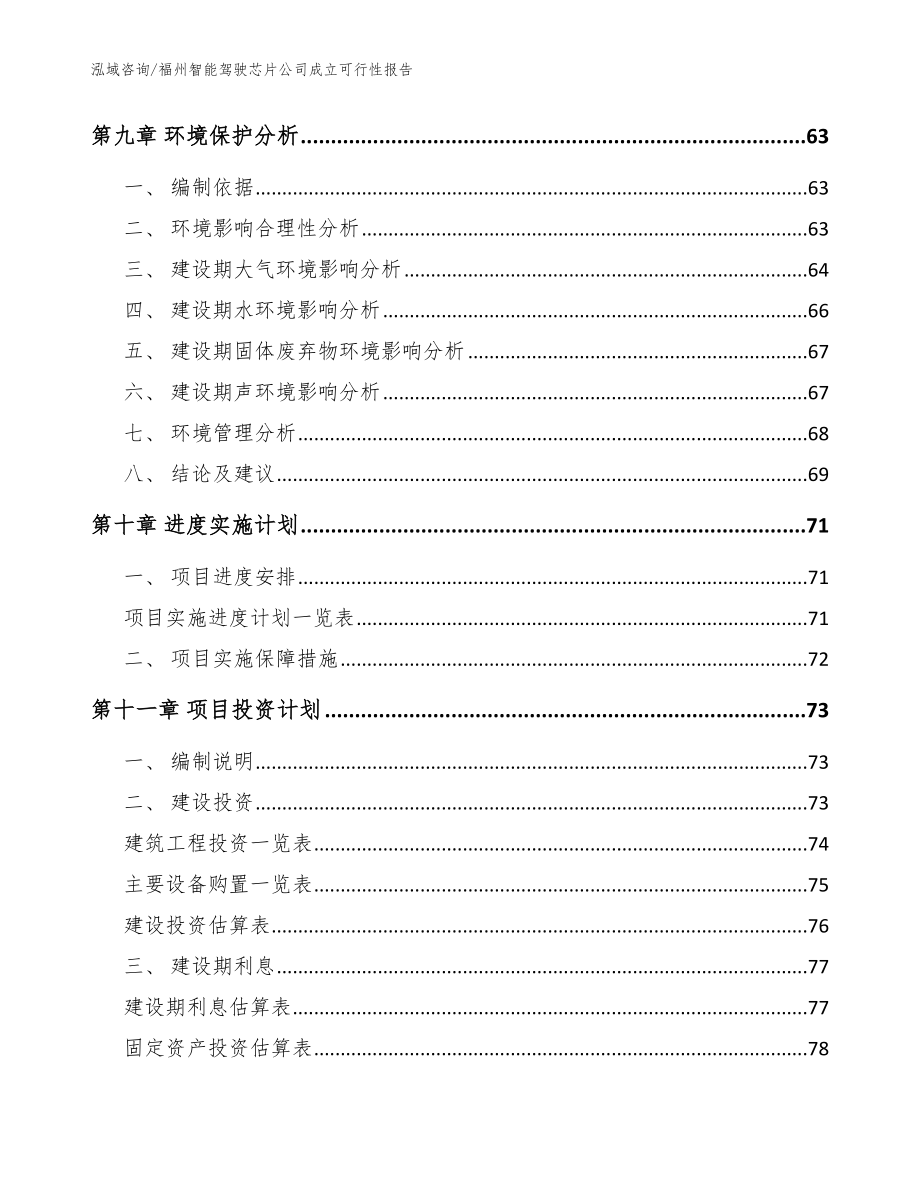 福州智能驾驶芯片公司成立可行性报告（模板）_第4页