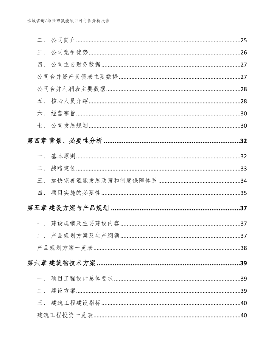 绍兴市氢能项目可行性分析报告范文模板_第3页