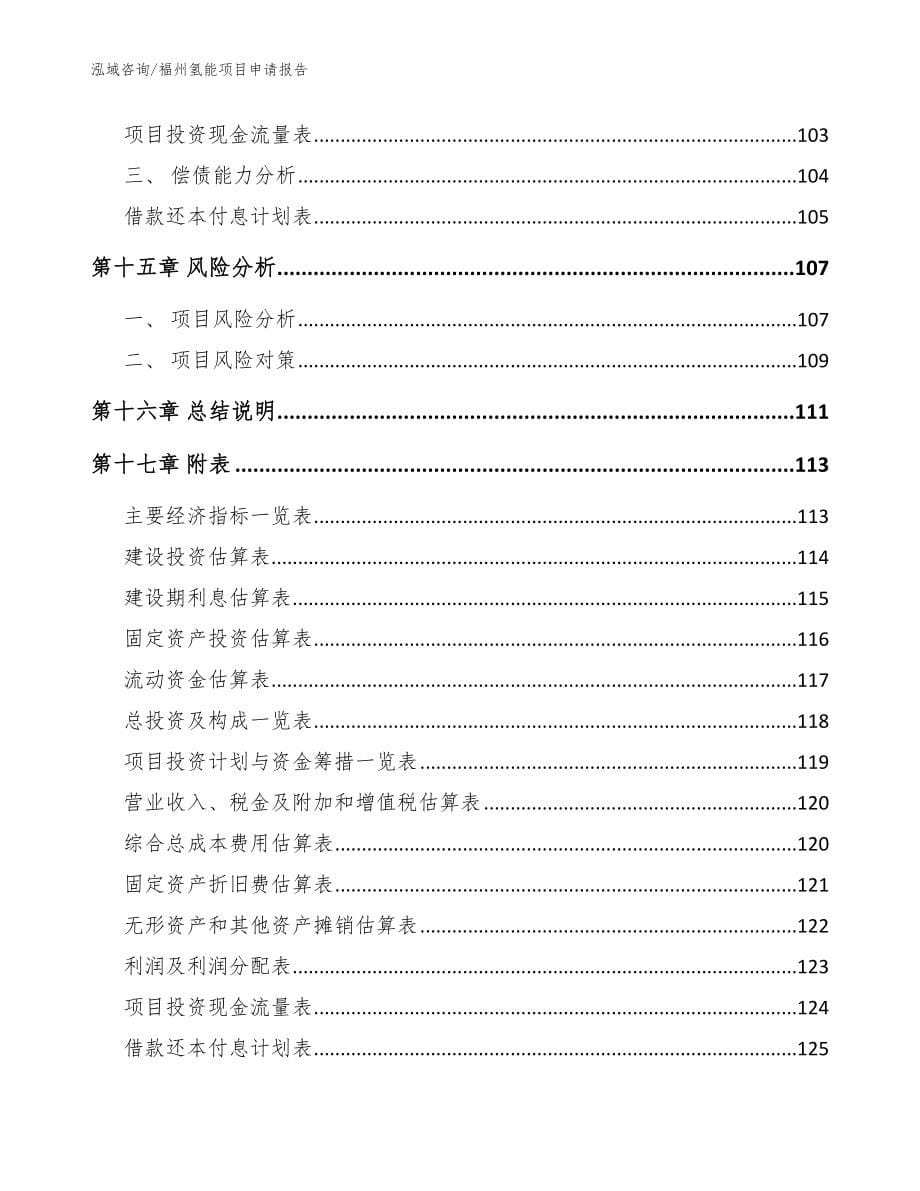 福州氢能项目申请报告范文_第5页