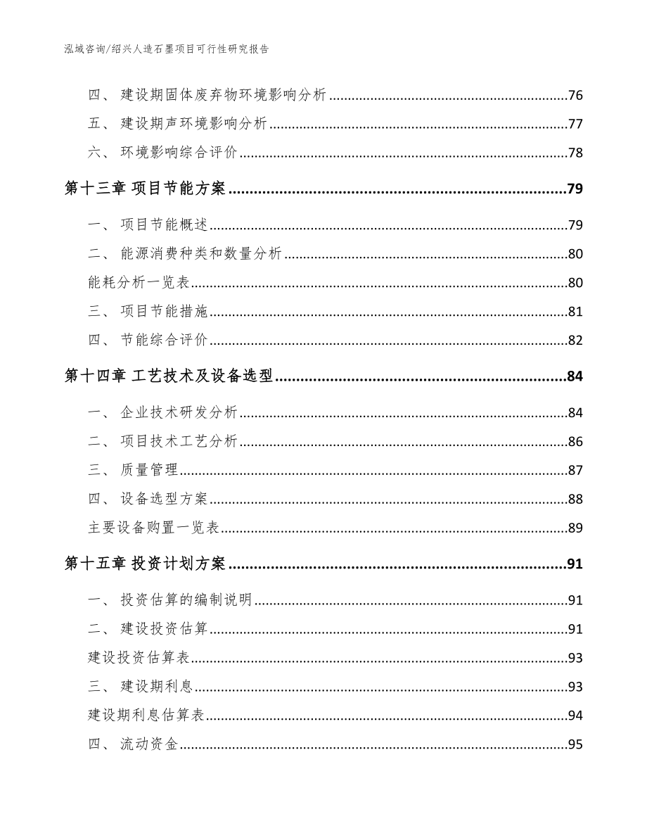 绍兴人造石墨项目可行性研究报告【模板参考】_第4页