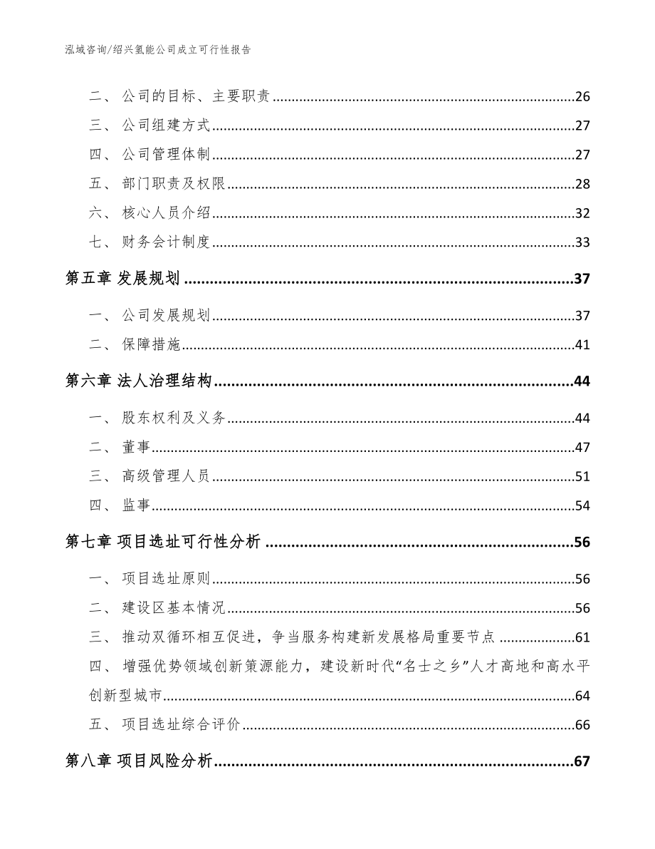 绍兴氢能公司成立可行性报告参考范文_第3页