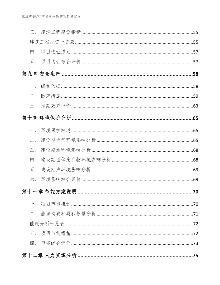 红河县生物医药项目建议书模板参考_第4页