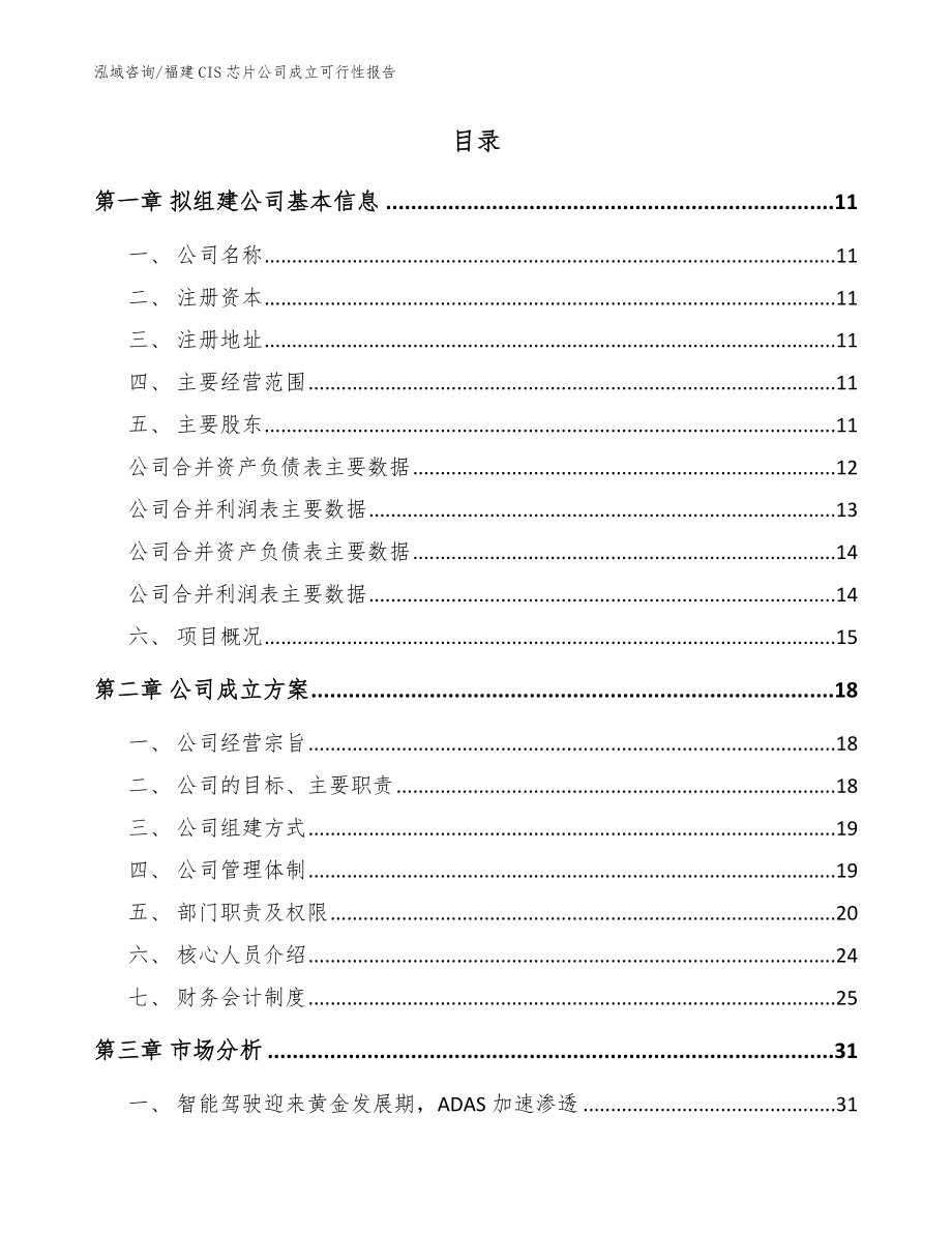 福建CIS芯片公司成立可行性报告【模板范文】_第2页