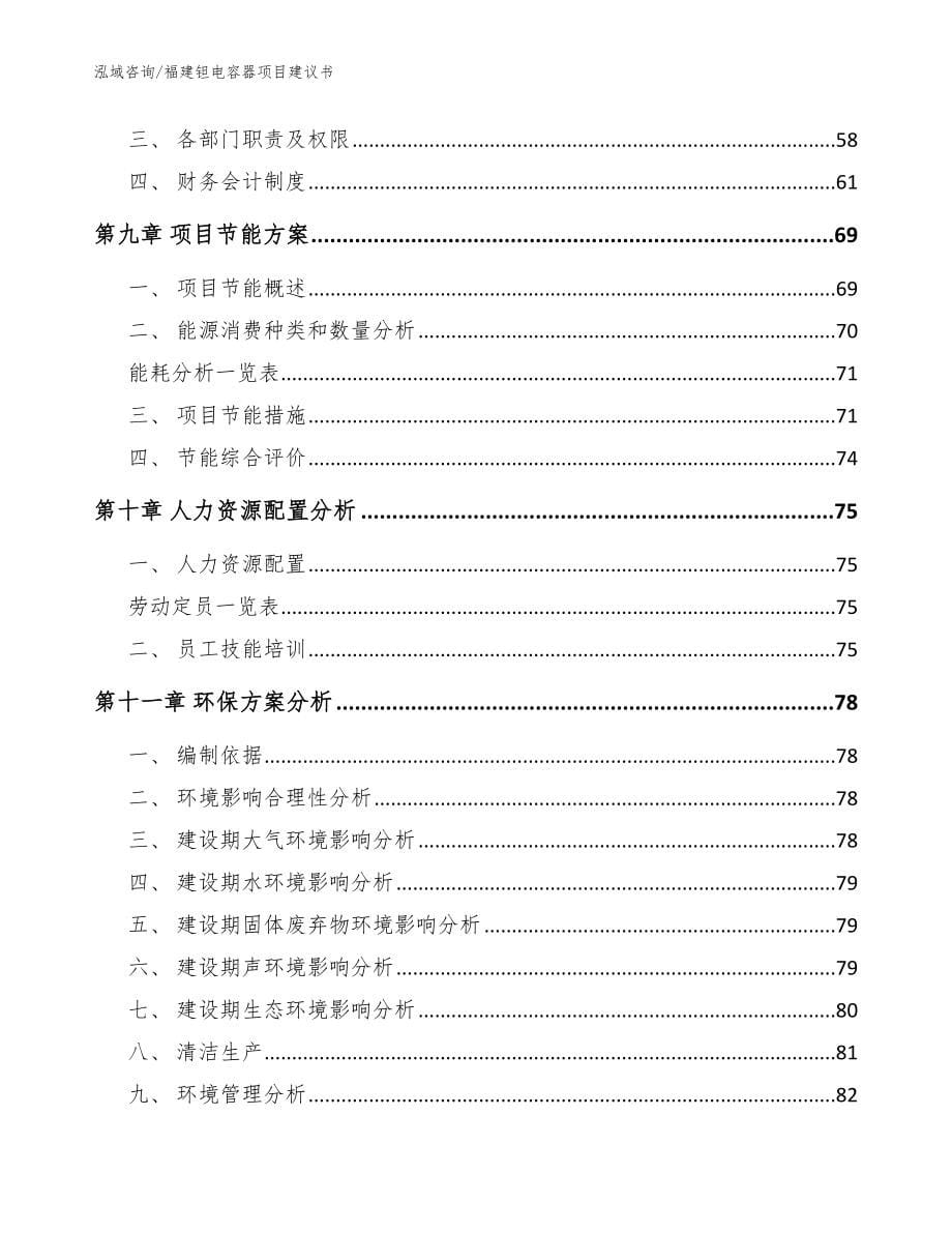 福建钽电容器项目建议书范文_第5页