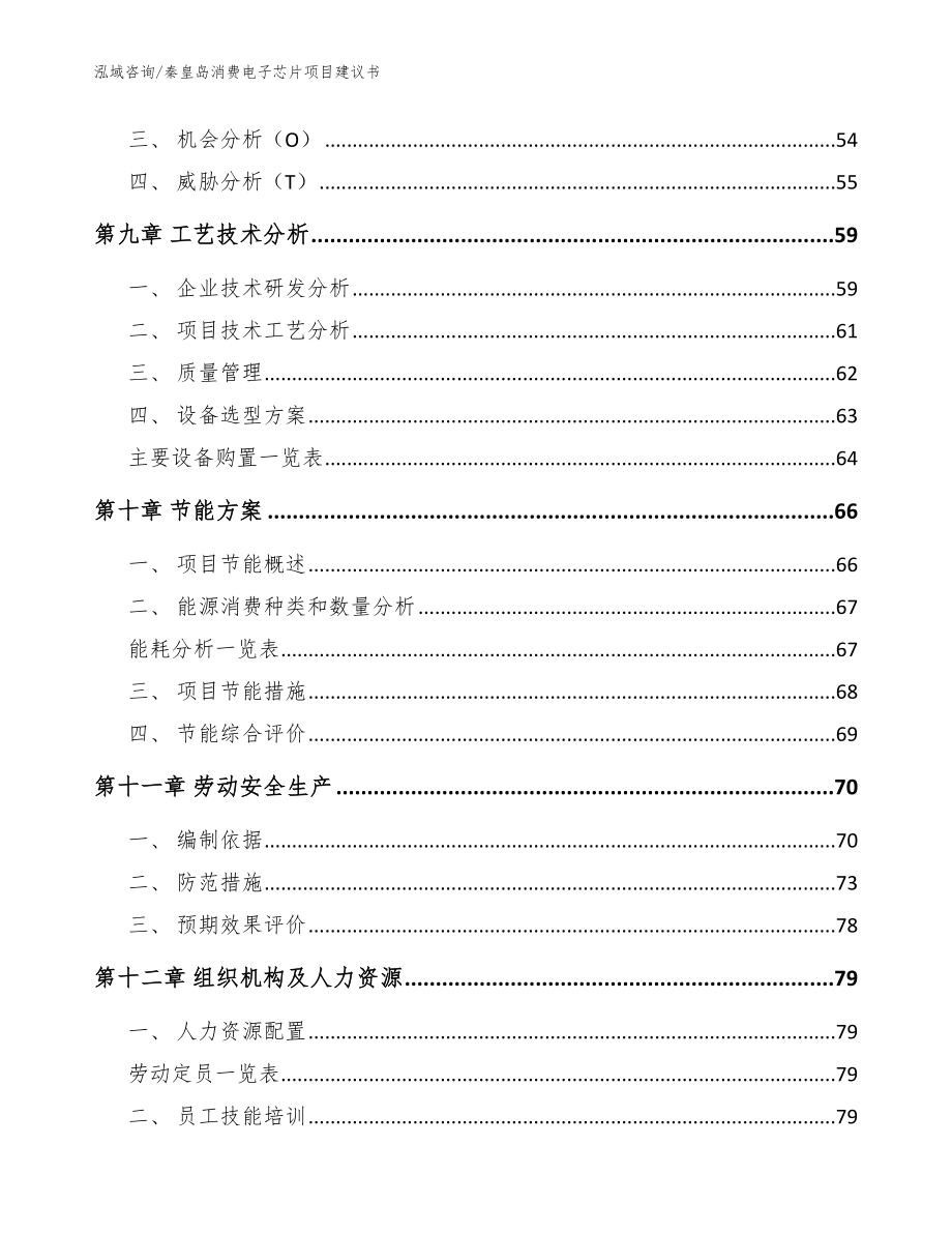 秦皇岛消费电子芯片项目建议书参考范文_第4页